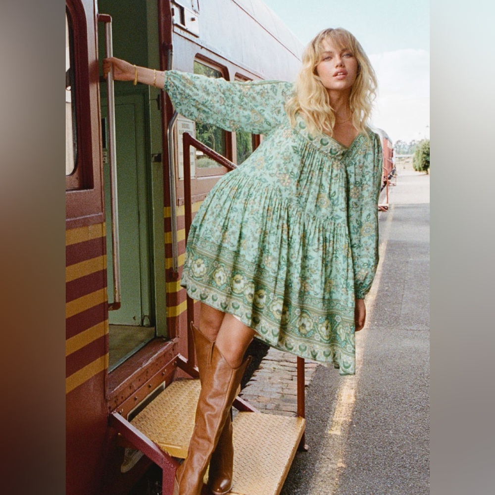 Spell Folk Song Tunic Dress